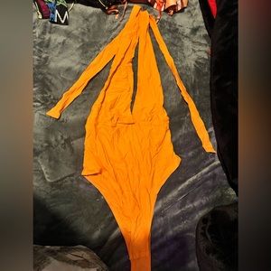 Halter top bodysuit only worn once